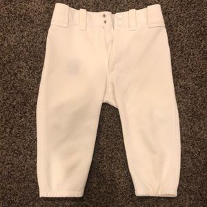 short baseball pants